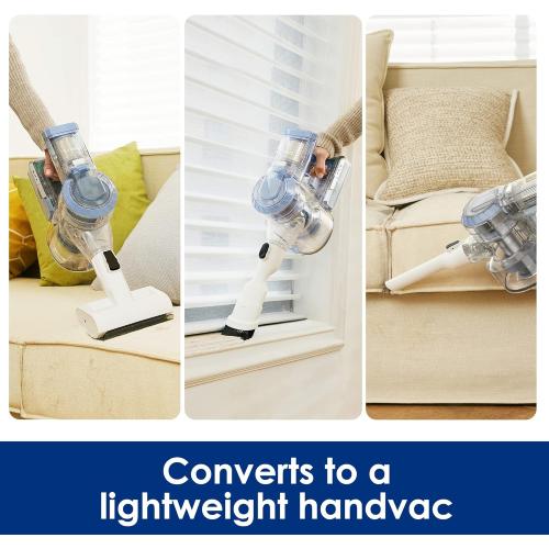 Tineco A11 Pet Cordless Stick Vacuum Cleaner, Lightweight with ZeroTangle Brush Powerful Handheld Vacuum for Hard Floor, Carpet and Pet