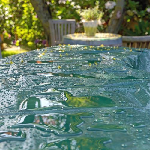 Clear Marine Vinyl Sheeting, 40 Gauge, 5 Yard Roll of Transparent Plastic, Storm Windows, Covering, Protection, Tablecloth Protector