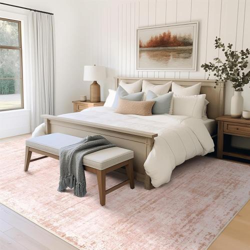 zesthome 8x10 Area Rugs for Living Room, Non-Slip Backing Washable Rug, Modern Abstract Area Rug, Stain Resistant Rugs for Bedroom, Ultra-Thin Large Area Rugs, Area Rug 8x10