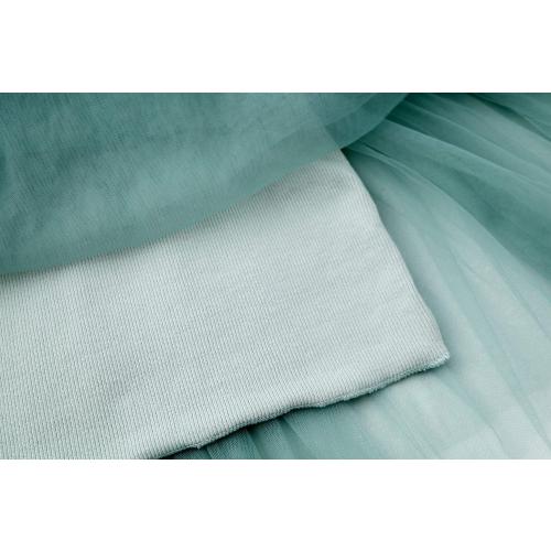 Green Size 110 Toddler Tutu Dress Baby Girls Tulle Sleeveless Princess Party Sundress