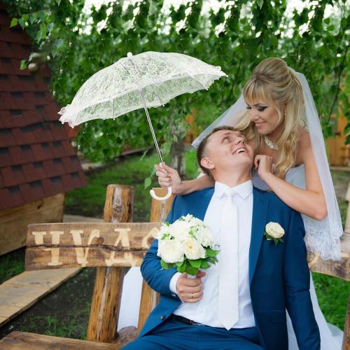 Mini Lace Umbrella, 19. 7 X 16. 9 Inch Bridal Lace Parasol Wedding Decoration Stage Dancing Prop With fan