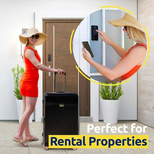LOCKSTAR® Smart Door Lock • Keyless Entry Deadbolt Door Lock