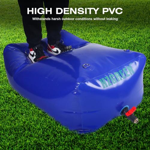 Water Bladder 1000L/260G Water Tank Storage Container Foldable Portable Large Capacity Soft Bag Suitable for Outdoor Easy to Carry Out