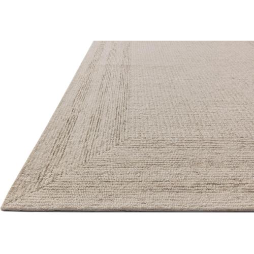 Loloi Amber Lewis Windsor Collection WIN-01 Ivory/Stone 2'-3 x 3'-9 Accent Rug