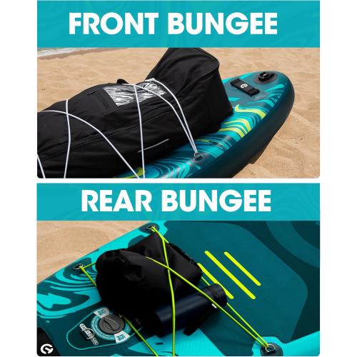 CETANA 11'6×35 Extra Wide Stand Up Paddle Board for Adults & Youth, 400lb Capacity Inflatable Paddle Board, Sup for 2 1 Person with Removable US Fin, 100L Backpack, Floating Paddle, Safety Leash