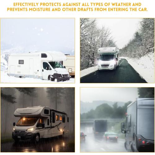 2 Pcs RV Slide Out Ski Set，RV Slide Gaskets，Protect Floors from Scratches and Scuffs（Plastic）