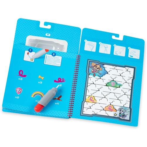 Melissa & Doug PAW Patrol Water Wow! Skye Water Reveal Travel Book Activity Pad | 3  | Gift for Boy or Girl