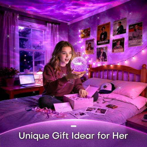 Ambient Lighting, 16 Colors Led Lights for Bedroom, Gift Ideas, Room Decor