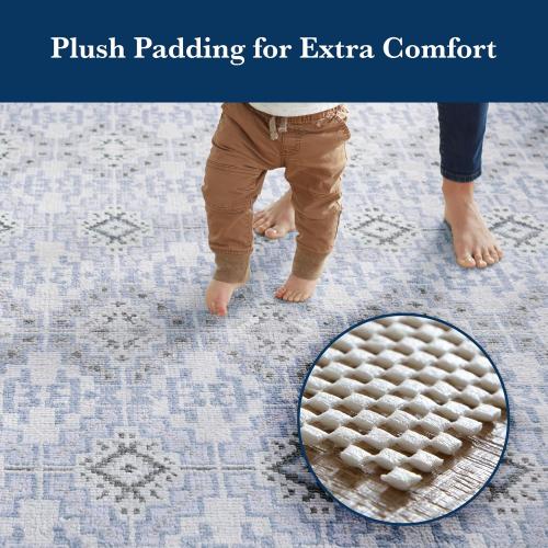 Veken 10x14 Ft Rug Pad Gripper for Hardwood Floors, Non Slip Rug Pads for Area Rugs, Thick Rug Grippers for Tile Floors, Under Carpet Anti Skid Mat, Keep Your Rugs Safe and in Place