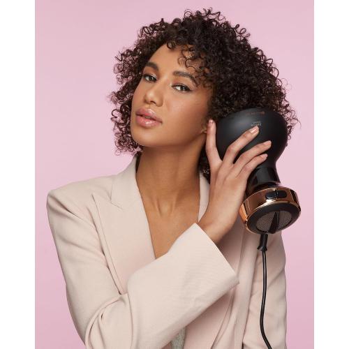 Bellissima Diffon Ceramic Diffuser Hair Dryer for Curly Hair - 2-in-1 Blow Dryer with Diffuser - Reduces Frizz, Defines Curls, Volumizes - Lightweight, Compact, Easy Hold Handle