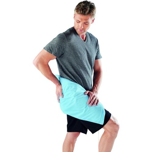 Sunbeam XL Heating Pad for Back Neck and Shoulder Pain Relief with Sponge for Moist Heating Option Extra Large 12 x 24 Blue