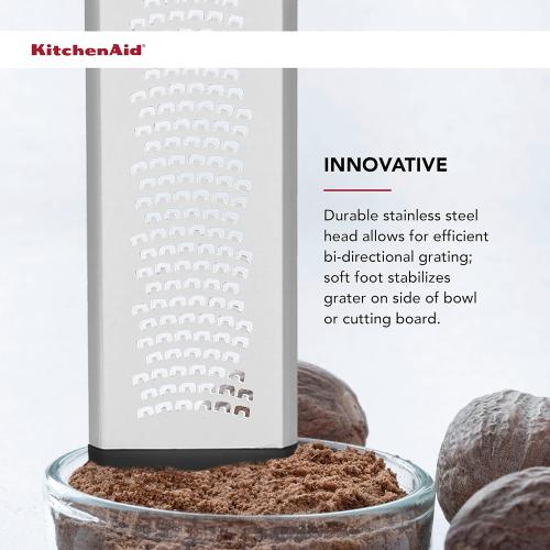 KitchenAid KE321OHOBA Classic Etched Fine Grater, One Size, Black 2