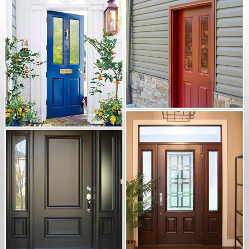 8 x 36 Entry Door Frame Only Replacement Kit for 1'' Glass (Glass Not Included) 1 Lite Exterior Front Door Window Frame Replacement Grille Inserts Home Improvement Easy to Install Use