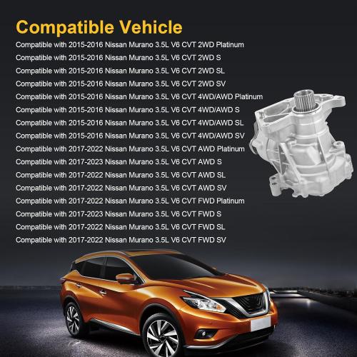 Transfer Case Assembly 33100-3KA0B Compatible with Nissan Murano Pathfinder Infiniti JX35 QX60 3.5L V6 2013-2022 Replace# 331003KA0B