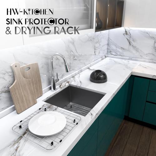 28 x 15 Sink Protector - Stainless Steel Rack - Drying Rack - Kitchen Sink Protector - Farm Sink Rack