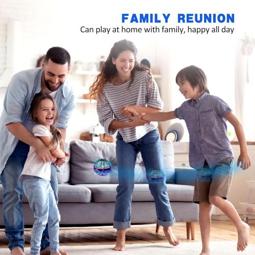 2025 Flying Orb Ball Toy,Cosmic Globe Boomerang Hover Ball Galactic Fidget Spinner, Hand Drone Orbit, Cool Toys Gift for 6 7 8 9 10  Year Old Boys Girls Teens Outdoor Toys(Blue)