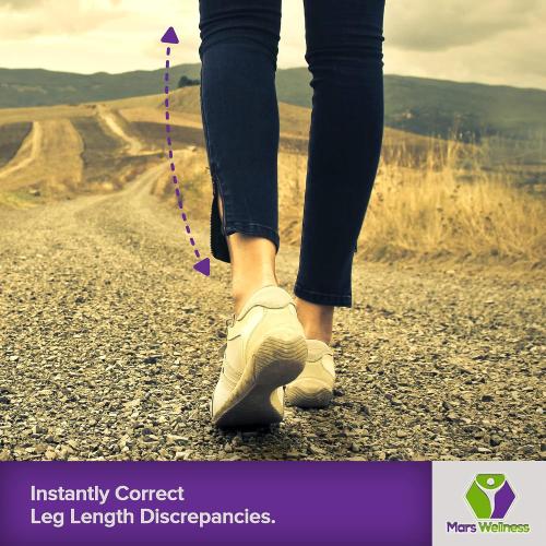 Adjustable Orthopedic Heel Lift - Made in the USA - Leg Length Discrepancy