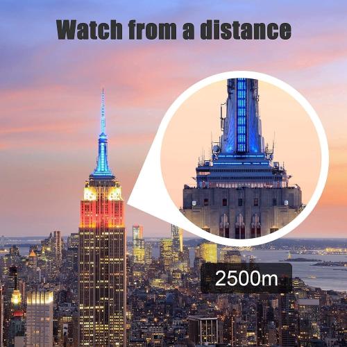 30-260X80 High Power Binoculars for Adults, Outdoor Long Range Binoculars for Birdwatching Hunting Stargazing Travel with Tripod Adapter and Carrying Case (Black, 30-260X80)