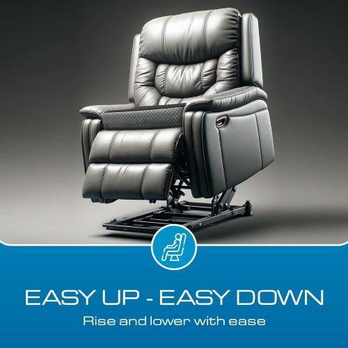 Kolbs Extra Large Recliner Cushion | Chic 2 Tone Velvet Cover | Memory Foam Seat Pillow 5 inch Thick 20 x 20 | Recline Chair Cushions for Elderly - Extra Large Chair Pad