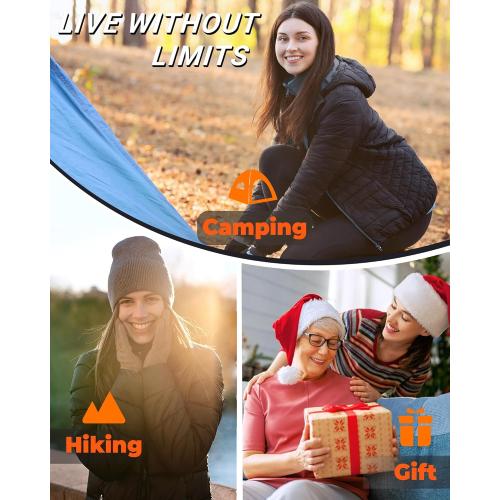 Vestego Heated Jackets for Women, Heated Jacket with 12V 20000mAh Battery Pack, 6 Heating Zones, Black Xl