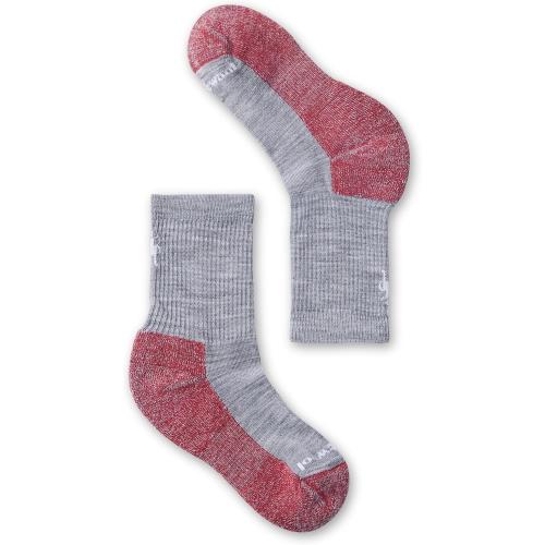 Size Medium Smartwool baby-boys Kids Hike Light Cushion Crew (Toddler/Little Kid/Big Kid) 3 pack