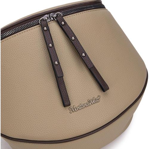 Montana West Large Crossbody Bags for Women Bum Bag Sling Purse with Adjustable Strap