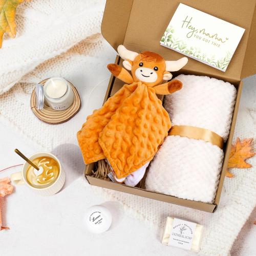New Mom Gifts & Baby Gift Set for Newborn, Baby Shower Gifts for Mom to Be,Newborn Baby Gifts,Pregnancy Gifts for Expecting Mom,New Mom Care Package After Baby, Gifts for Women and Baby