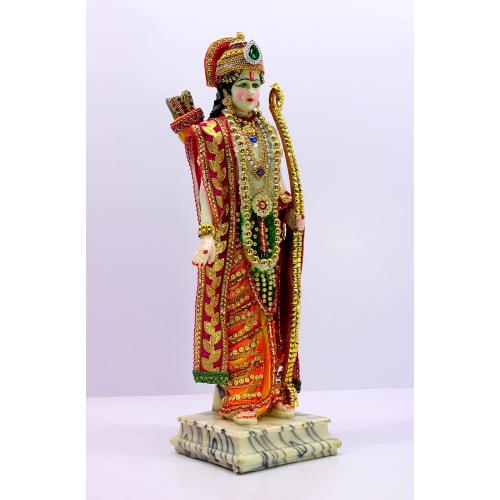 eSplanade Ram ji Shri Ram Murti Idol Statue Sculpture | Decorative Idols - Home Decor | Resin - Multi - 18 Inches (Big Size)