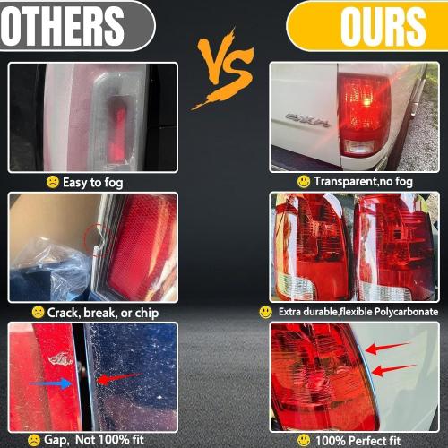 LED Tail Lights Taillights Assembly for 2019-2021 Toyota RAV4 Outer Left, Red Rear Brake Signal Plate Tail Lamp Replacement With Bulb and Harness 2020 19 20 21, Outer Left Driver Side