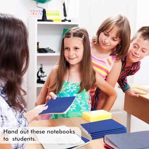NAVY feela 16 Pack Soft Cover Journal Bulk, Lined Notebooks College Ruled for Work for Women Girl Writing, Blank Travel Journal Note Taking Notebook School Business Supplies