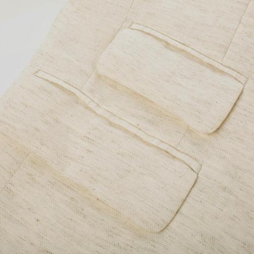 PJ PAUL JONES Men's Sport Coats and Blazers Linen Cotton Blazer Regular Fit 2 Buttons Suit Jacket with Removable Brooch