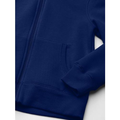 Amazon Essentials, Blue, L, Hoodies - Boys' Zip-Up Sweatshirt