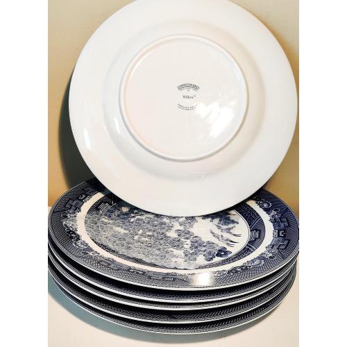 Blue 11 Dinner Plates - Set of 6