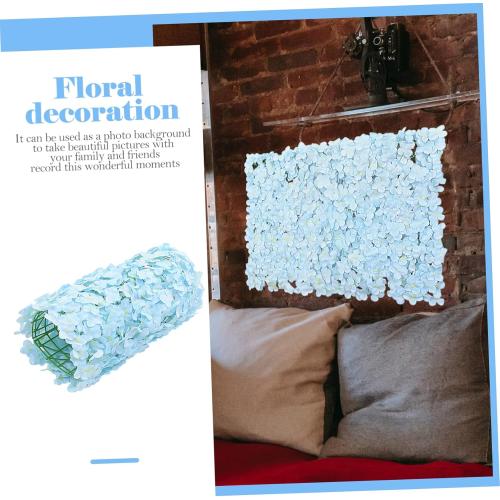 Artificial Flower Wall Decor for Weddings Hydrangea Flower Backdrop Wall for Events Beautiful Floral Ornament for Party Anniversary Decoration -11PC