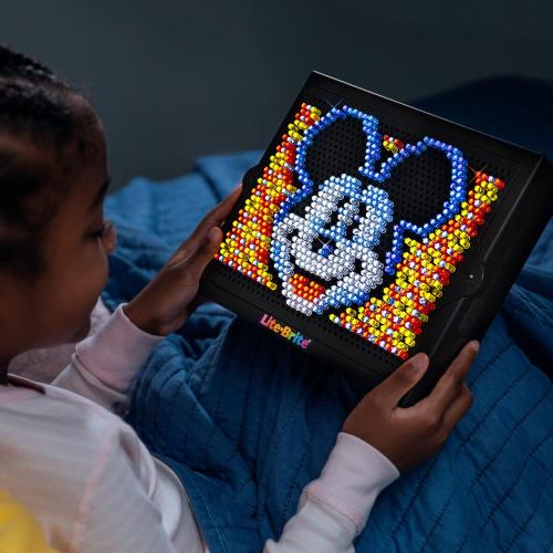 Lite Brite Super Bright HD, Disney Edition - Creative Retro Light-Up Screen – Educational Play for Children, Enhances Creativity, Gift for Boys and Girls Ages 6
