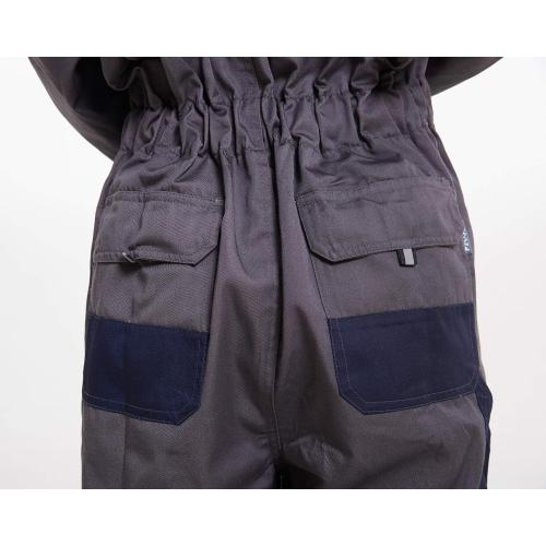 Size S..Men's Work Coveralls Multi Pockets Garage Work Jumpsuit Zip Coverall One Piece Workwear Mechanic Overalls