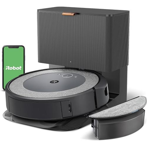 iRobot Roomba Combo i5  Self-Emptying Robot Vacuum and Mop, Clean by Room with Smart Mapping, Empties Itself for Up to 60 Days, Works with Alexa, Personalized Cleaning OS