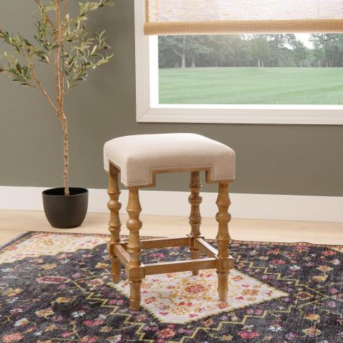 Linon Shelly Backless Counter Stool