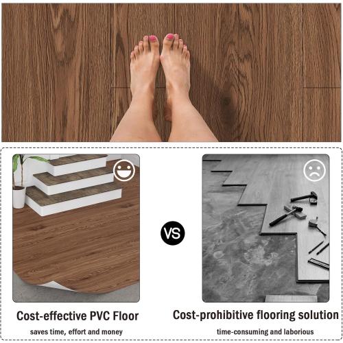 Stick yart peel and stick wooden floor vinyl tile