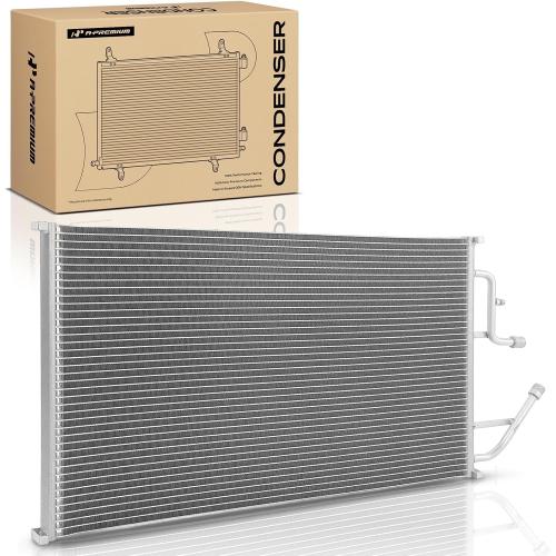 A-Premium A/C Condenser Compatible with Chevrolet & GMC - Blazer 1994, C1500/C2500/K1500/K2500 Suburban, C3500/K3500, Yukon 1994-1995