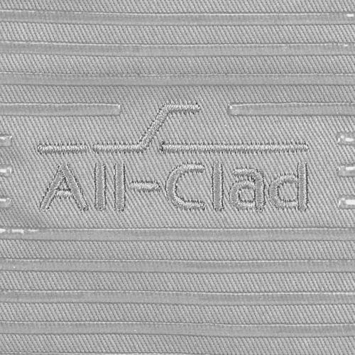 Pack of 2, All-Clad Premium Pot Holder & Hot Pad: Heat Resistant up to 500 Degrees - 100% Cotton, 10x6.25 Hot Pad for Kitchen and Barbeque, 2-Pack, Titanium