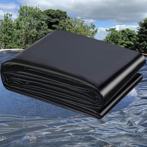 Pond Liner 15x15ft, LLDPE Garden Pond Liner, 20Mil Thickness Pond Liner for KOI or Fish, Duck and Waterscape.