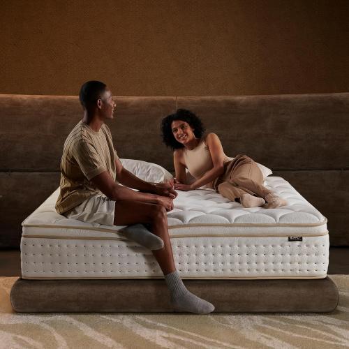 Queen Mattress 12 Inch Mattresses Queen Size in a Box Mattress with Memory Foam for Maximum Support,Zoned Spring, Medium Firm (12 Inch, Queen)