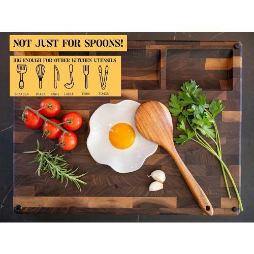 Fried Egg Ceramic Spoon Rest for stove top and kitchen counter | Large and Dishwasher-Safe Sponge holder | Home & kitchen decor | Kitchen Gifts for women | House warming gifts new home