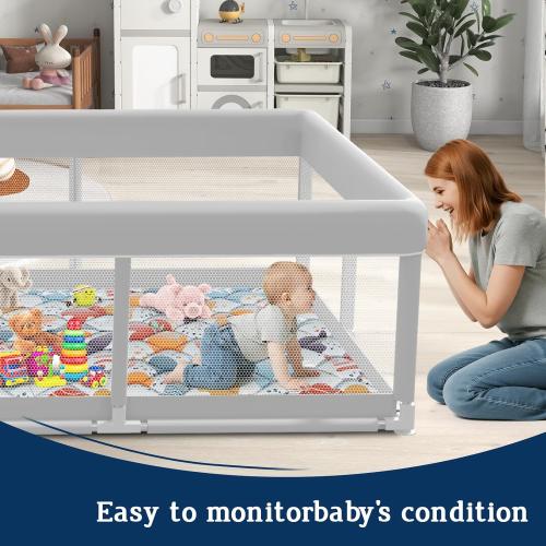 Playpen Cute Mat for Babies and Toddlers Play **FRAME NOT INCLUDED**