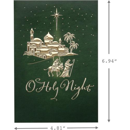 Hallmark Image Arts Religious Boxed Christmas Cards Assortment (4 Designs, 24 Christmas Cards with Envelopes)