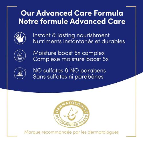 4 Dove Advanced Care Hand Wash Deep Moisture 4 Count for Soft, Smooth Skin, More Moisturizers than the Leading Ordinary Hand Soap, 12 oz