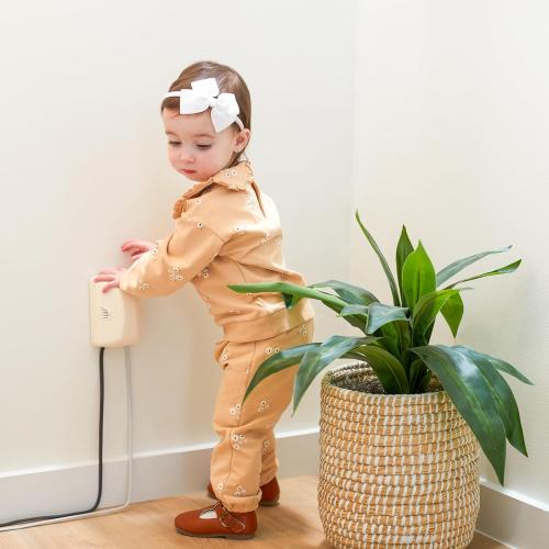 Safety 1st Outlet Cover with Cord Shortener for Baby Proofing