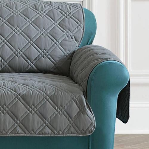 SureFit Pet Protector Recliner Furniture Cover in Gray