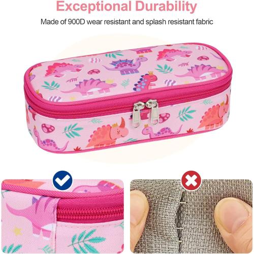 Bagseri Pencil Case for Girls - Large School Supplies Pouch for Class